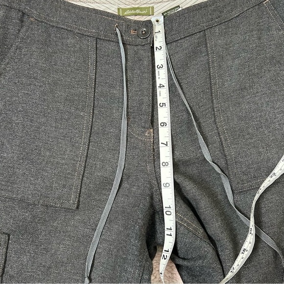 Eddie Bauer Wool Blend Cargo Pants Size 10 Lined Gorpcore Outdoors - Picture 11 of 13